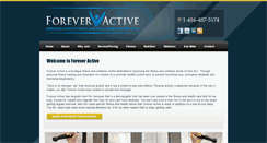 Desktop Screenshot of forever-active.com